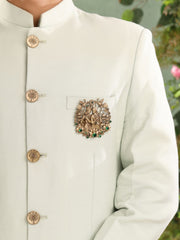 Love Krishna Radha Brooch