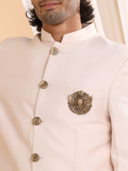 Shrivani Regal Lion Crest Brooch
