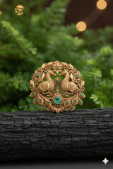 Shrivani Peacock Splendor Brooch