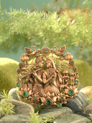 Love Krishna Radha Brooch