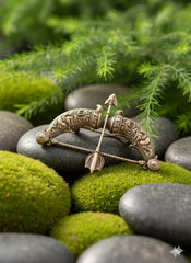 Shrivani Ram Dhanush Brooch