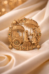 Royal Weeding Procession Brooch